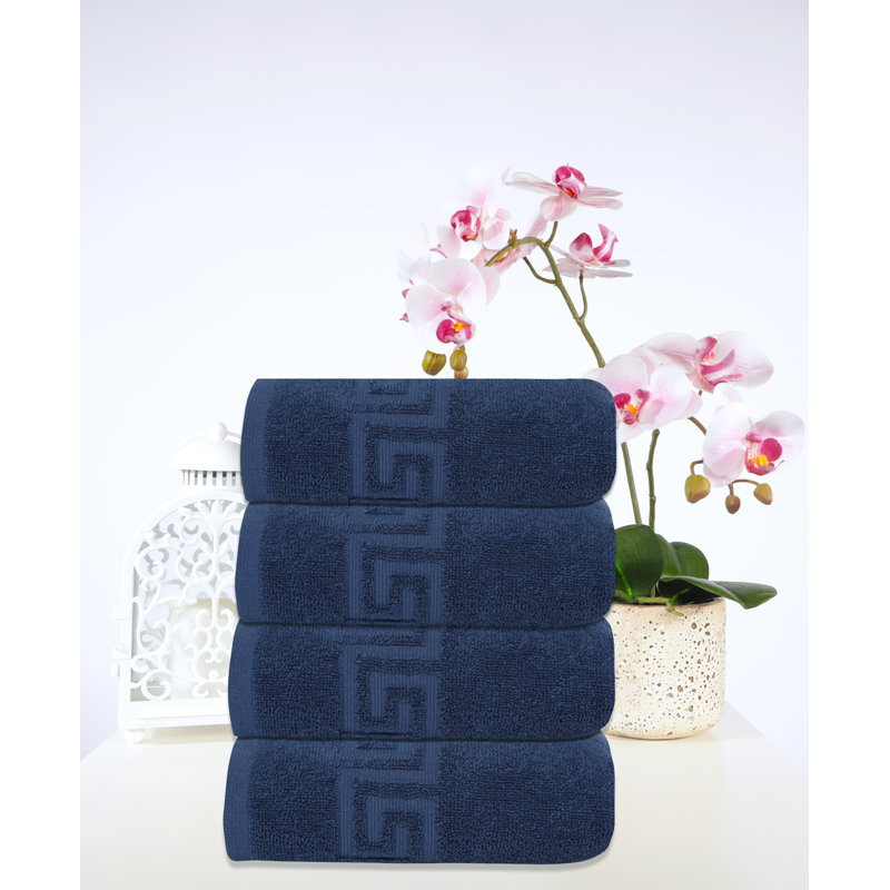 Ensemble de 4 serviettes en coton Duplantis