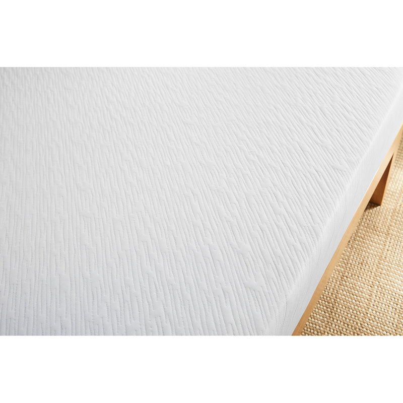 Lit simple en mousse à mémoire de forme de 10 po avec gel, sommeil ferme et confortable, matelas à faible transfert de mouvement, repos apaisant, influence