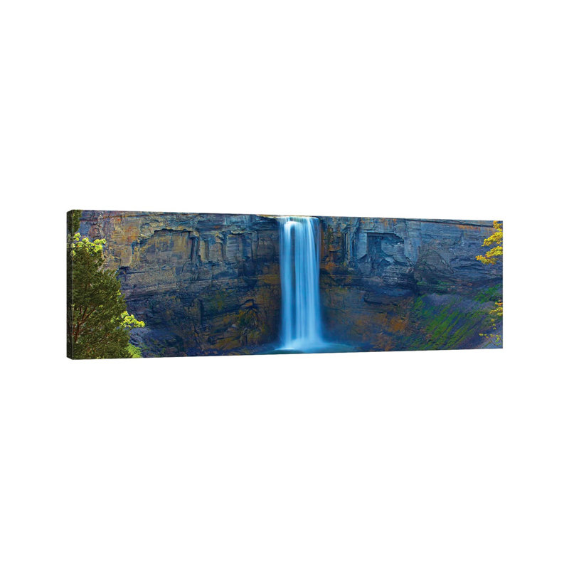 Waterfall Panorama I by James McLoughlin - Wrapped Canvas Panoramic Gallery-Wrapped Canvas Giclée