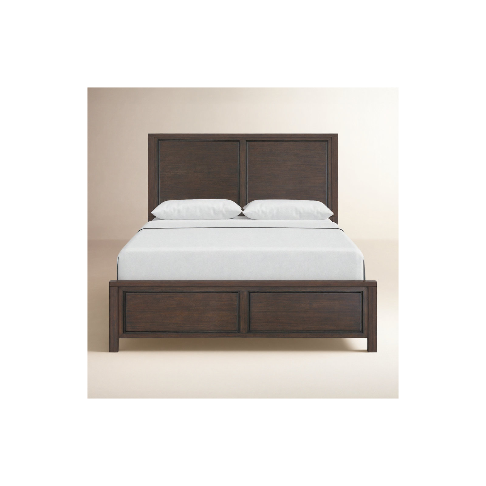 Tavon Solid Wood Bed, Queen