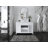 Aspen 48'' Single Bathroom Vanity with Carrara Marble Top-51189464-51189465