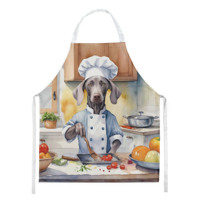 No Pattern Bib Apron