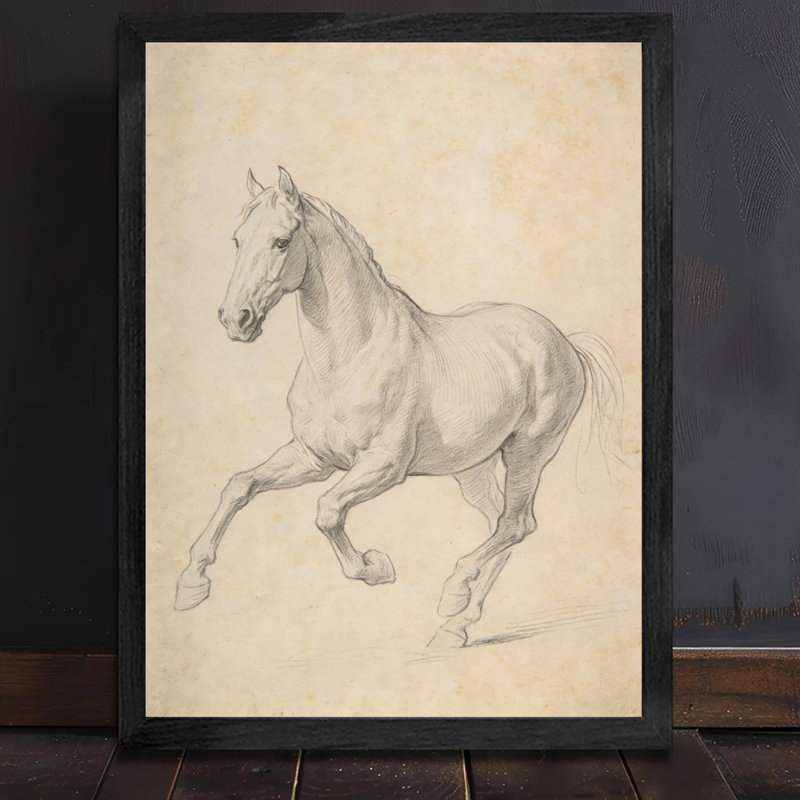 Reproduction d'art encadrée pour décor de maison moderne, H 11 po x l 9 po