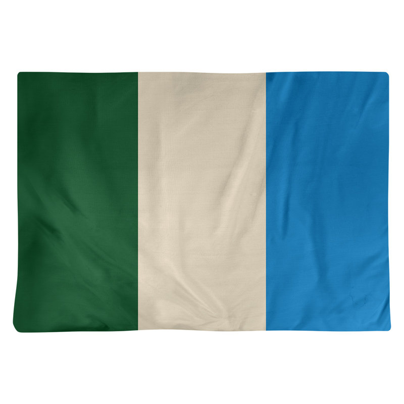 Récapitulatif 18" basket Milwaukee, Vert de Good Land / crème de Cream City / bleu de, Sergé de coton