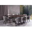 Chaise avec accoudoirs Petrolia