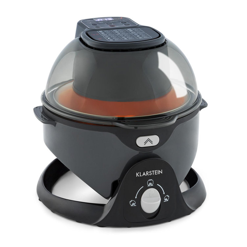 Klarstein VitAir 6L Air Fryer, Grey/Black