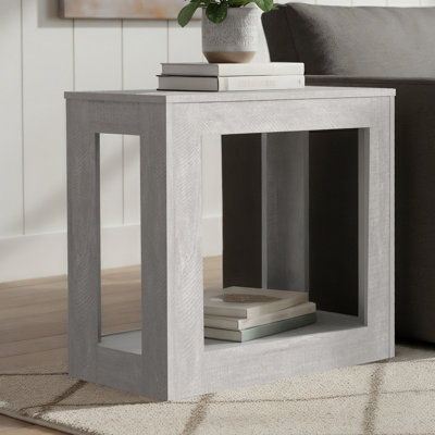 Allysyn Contemporary 23.6" Square End Table