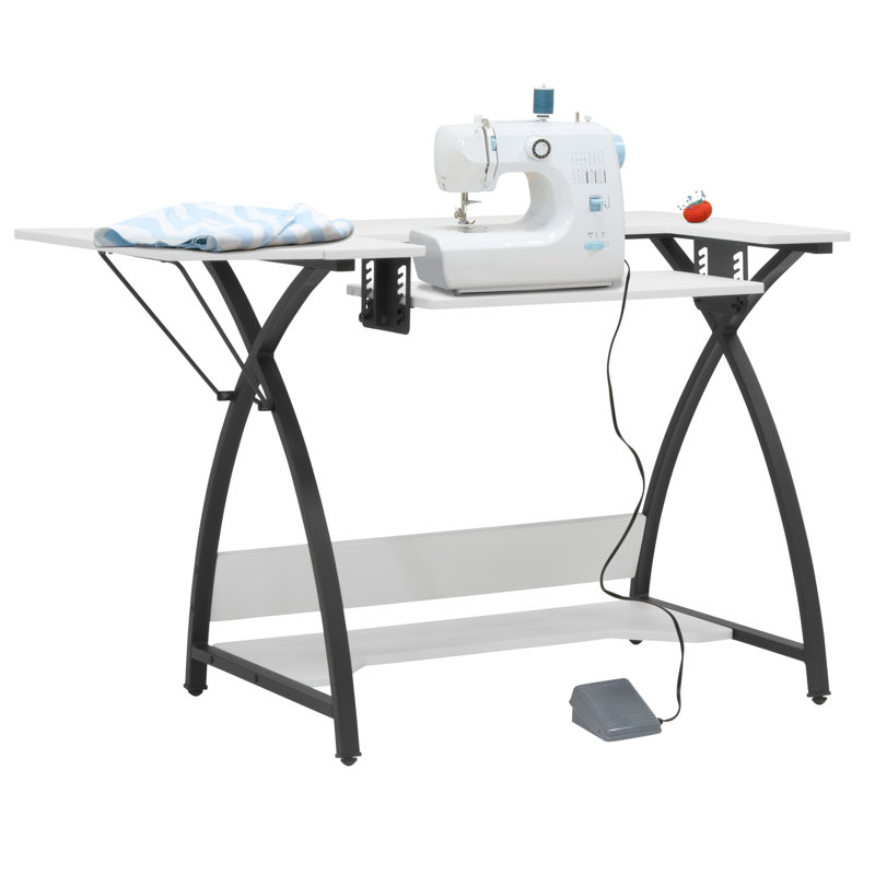 Table de couture 45,5 "x 23,5" Comet avec plateforme pour machine à coudre Comet
