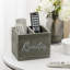 Marquida Solid Wood 2 Slot Desk Organiser