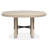 Extendable Round Dining Table With 2 Side Chairs 2 Host Chairs And Buffet-1500463533