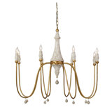 Clay 8 - Light Dimmable Classic / Traditional Chandelier