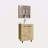 Light Oak 2 Piece Bathroom Set