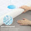 Surmatelas 100% imperméable avec sangles de coin Qatan - Protecteur de matelas réutilisable en TPU, lavable à la machine, poche profonde, très grand californien (72 x 84 po)-130910069