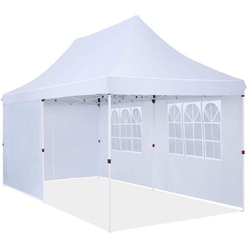 Chaniya 2m x 1m Metal Vault, White