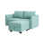 Blue Polyester Blend