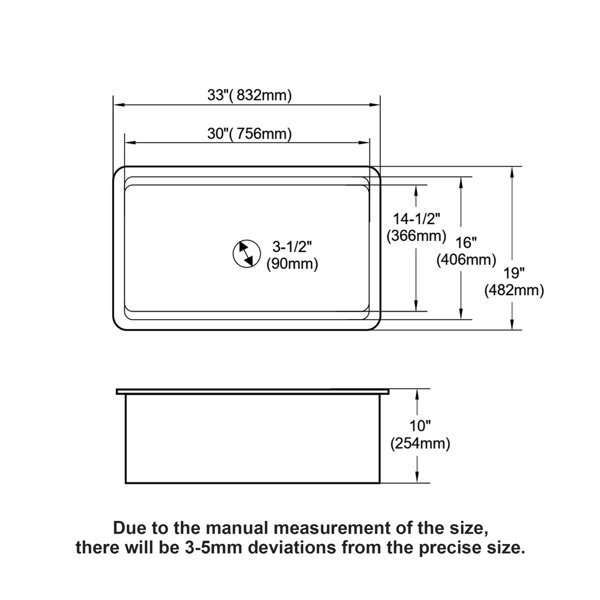 Dimensions du produit