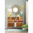 Belinda Metal Circle Wall Mirror