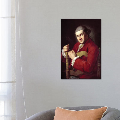 David Garrick 1 Piece Wrapped Canvas Painting