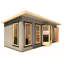 Shire Cali Home Office 20 Ft X 8 Ft With Side Shed