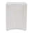 Cayson Outdoor Geometric Texture MGO Side Table with Sculptural Cube Form