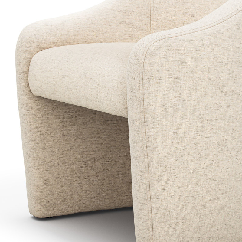 Levi Dining Chair, Knoll Sand, Crypton Nomad Snow