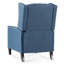 Fauteuil inclinable de 27,43 po de large en bleu avec mousse durable et contreplaqué-124603667