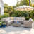 Saffi 5-Person Wicker Outdoor Seating Group with Cushions-1811540303-1798655542