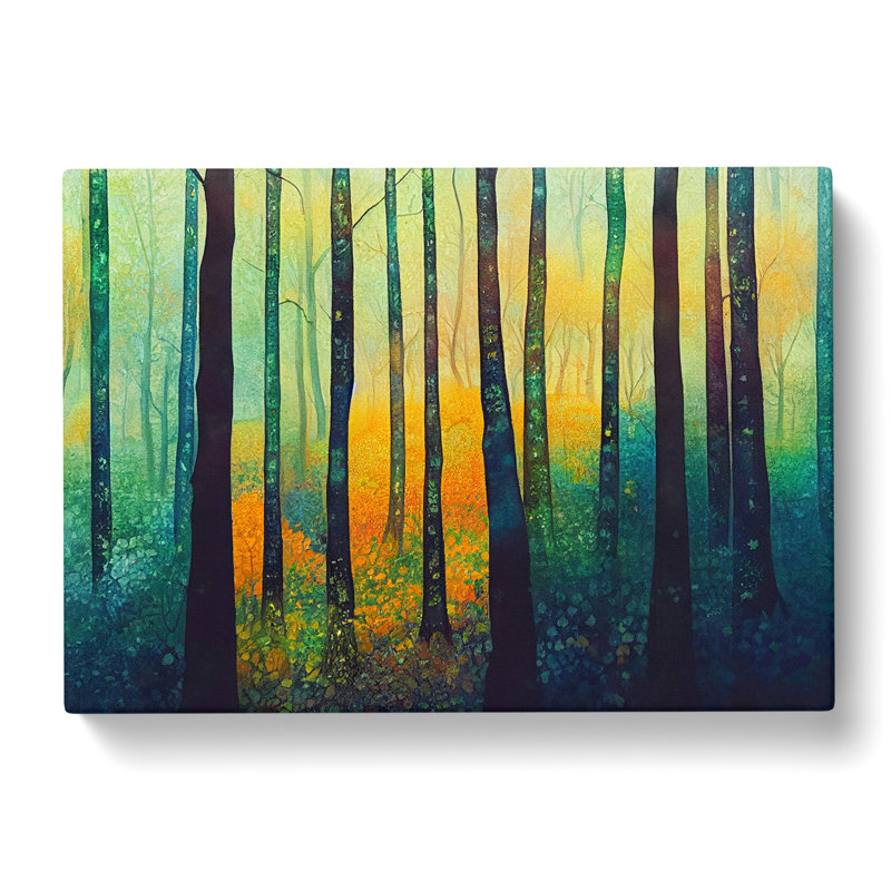 Forest Of Colour Vol.6 - Wrapped Canvas, 50cm H x 76cm W x 3cm D