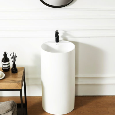 Lavabo sur piédestal Luxury Modern