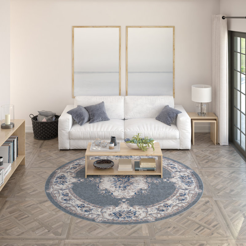 Hoban Indoor Rug, Round 7'10"