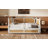 Traditional Style Rattan Daybed with 2 Drawers-399893490-384277243