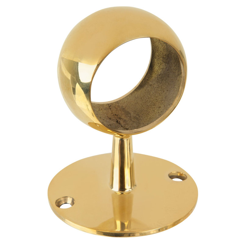 Lido Designs Black Metal Ball Center Post Bracket