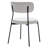 Brayam 17.3" Wide Modern Upholstered Dining Chair Set With Metal Frame-102401852