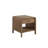 Waterfall End Table - Latte