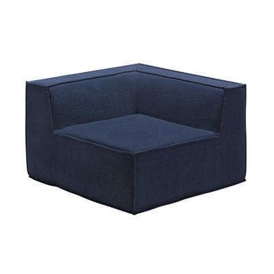 Canapé modulaire avec repose-pieds réversible Ezra