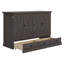 Farmhouse Style Wood Murphy Bed Chest Cube Cabinet Bed With Charging Station And Large Storage Drawer-322565696-322565703