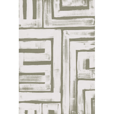 Maze Interlock III by June Erica Vess - Wrapped Canvas Print