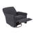 Kimberlly Upholstered Swivel Rocker Manual Recliner Living Room Recliner Bedroom Relaxing Chair-18451960