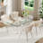 5-Piece Rectangle Glass Dining Table Set-291063197-291063198-291063171