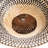 Bamboo Woven Flush Mount Ceiling Light for Bedroom-1404916525