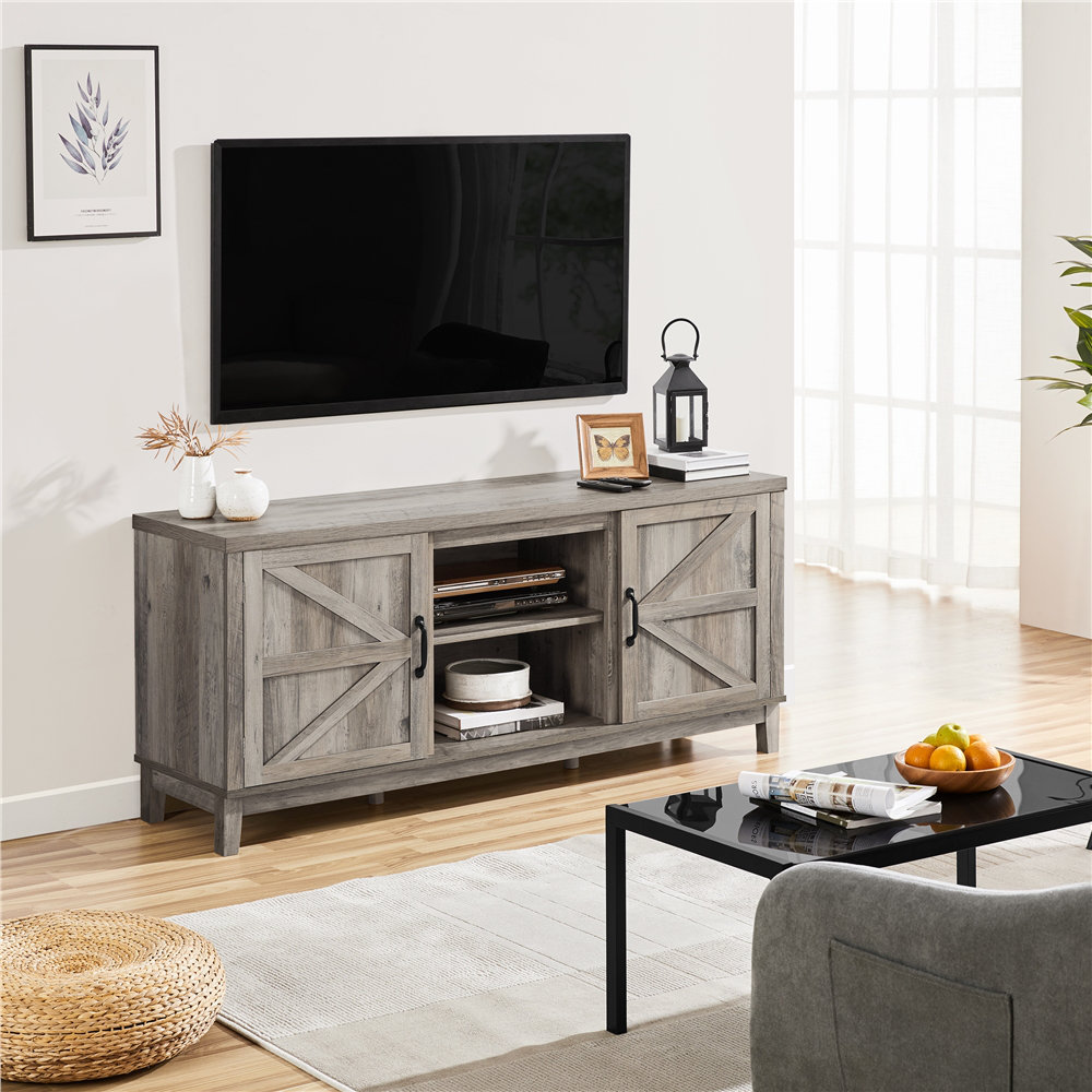 Laurel Foundry Modern Farmhouse Jamilee TV Stand for TVs up to 65 ...