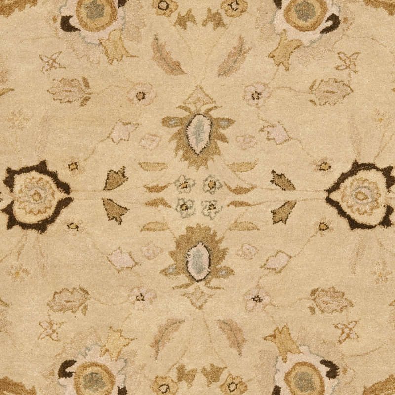 Tapis oriental en laine Groton, Rond 6 pi