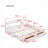 Wooden Twin Daybed with Trundle & 2 Storage Drawers, Extendable Twin Size Bed for Modern Bedroom,White-118754570