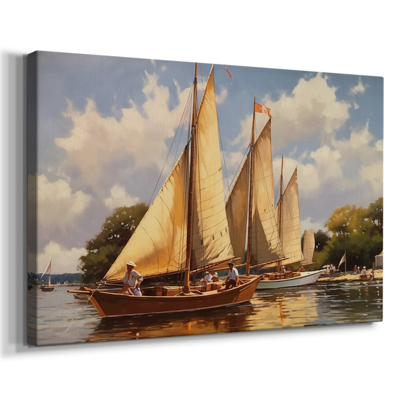 Série Nautical-CCxxix - Cavas enveloppés de galerie, 24 x 36