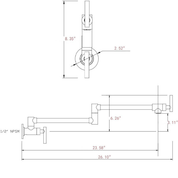 Dimensions du produit
