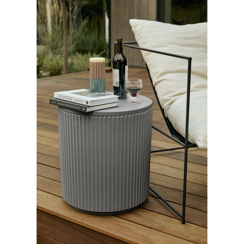 Veradek Chill Side Table, Gray