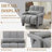 Jakeim 28‘’ Upholstered Accent Chair with Arm-1156152352