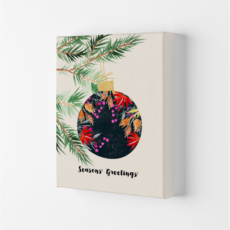 Seasons Greetings - Print, No Framed, 84cm H x 60cm W x 1cm D