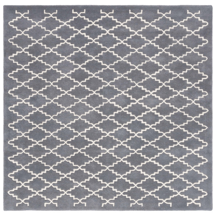 Carolene Hand Tufted Wool Geometric Rug