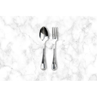RAFFAELLO 2 Piece Stainless Steel Hostess Set